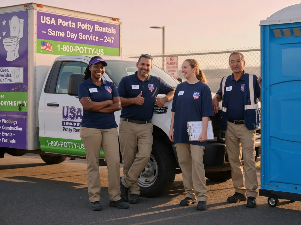 Porta Potty Rental company in Sunset, TX