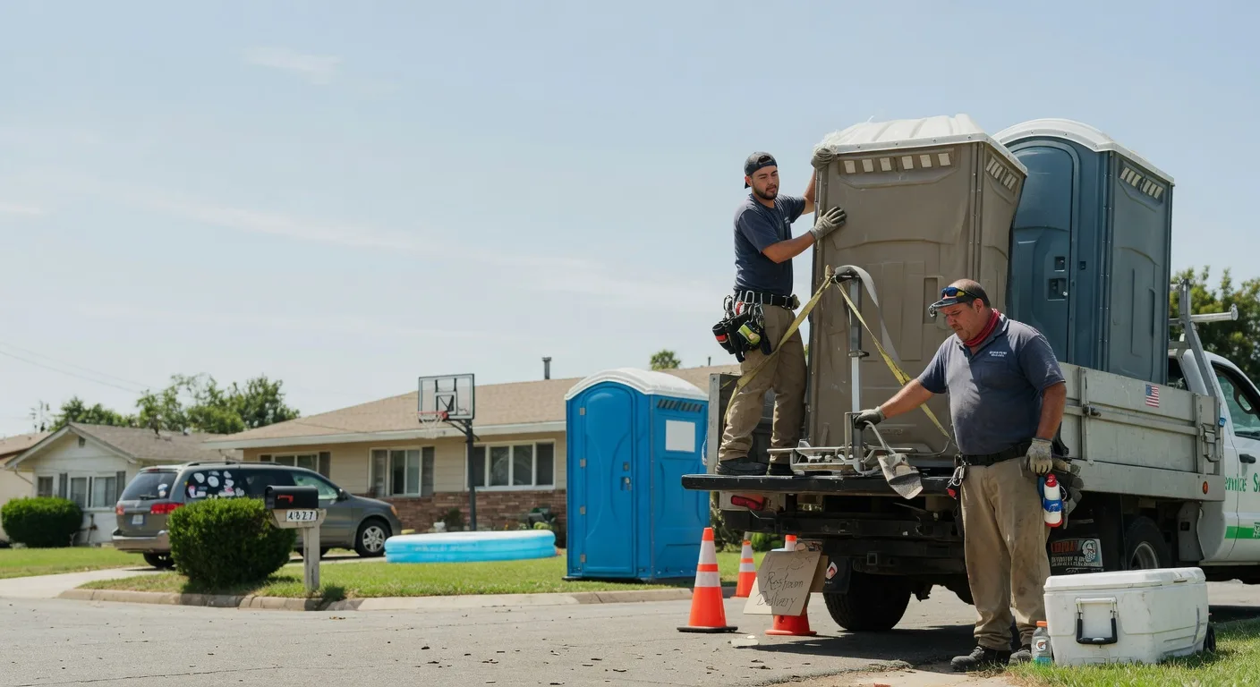 Porta Potty Rental in Sunset, TX near me