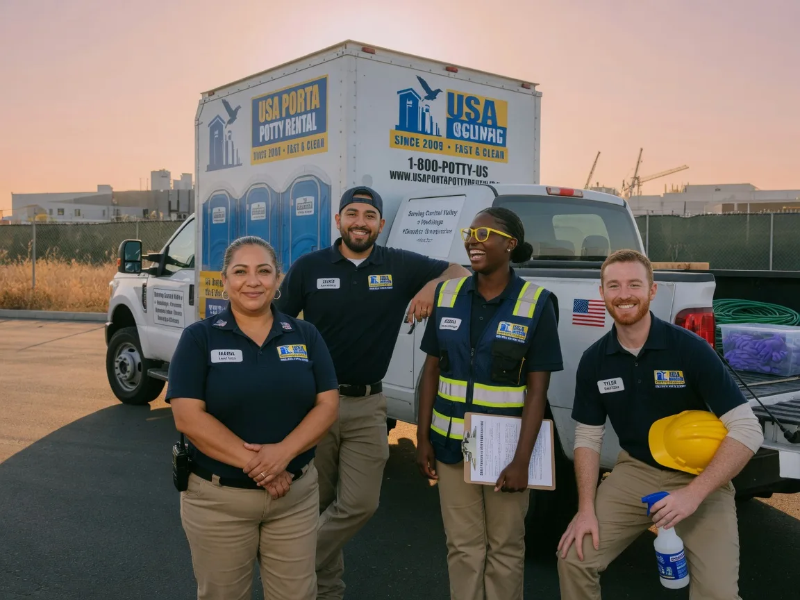 Portable Toilet Rental company in Sunset, TX