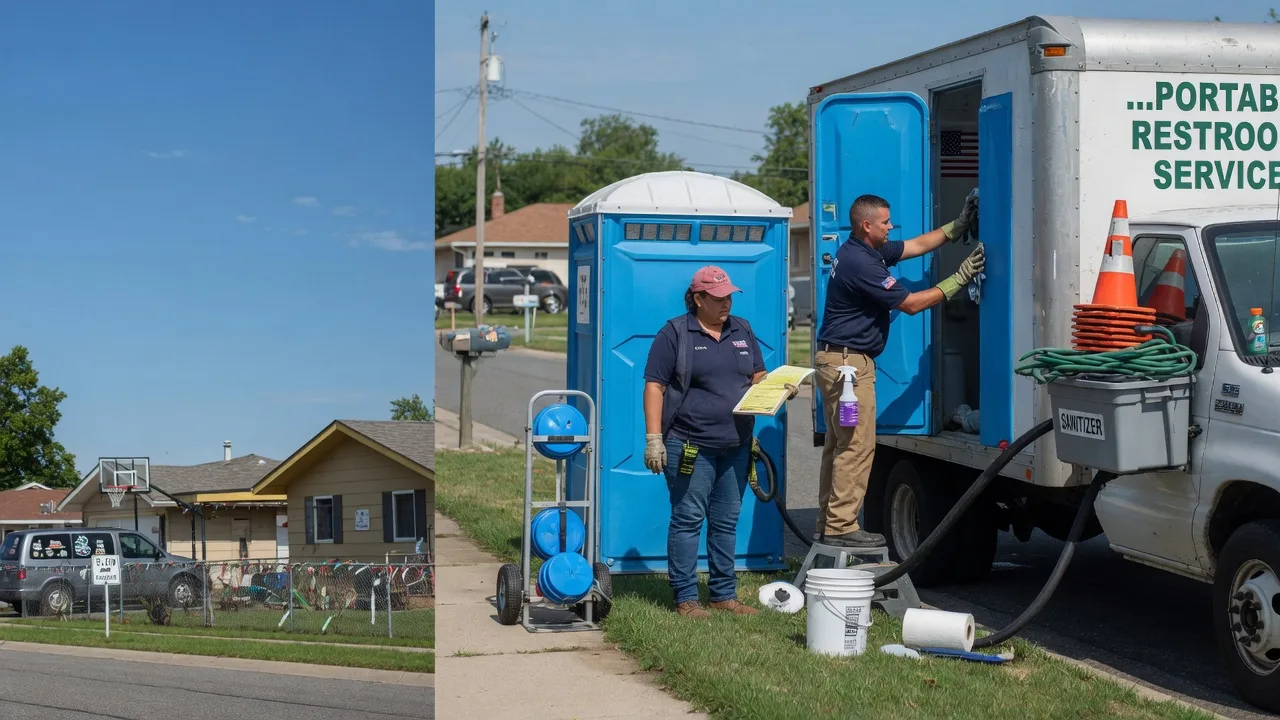Portable Toilet Rental in Sunset, TX near me